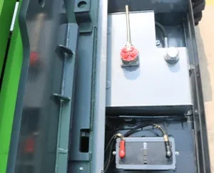 Oil Tank and Emergency Battery Pump