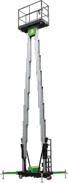 Double Mast Vertical Lift-Swing Outriggers